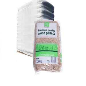 Pallet met 75 zakken pellets à  7,01€ per zak